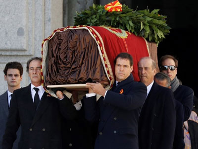 Перезахоронение Франсиско Франко